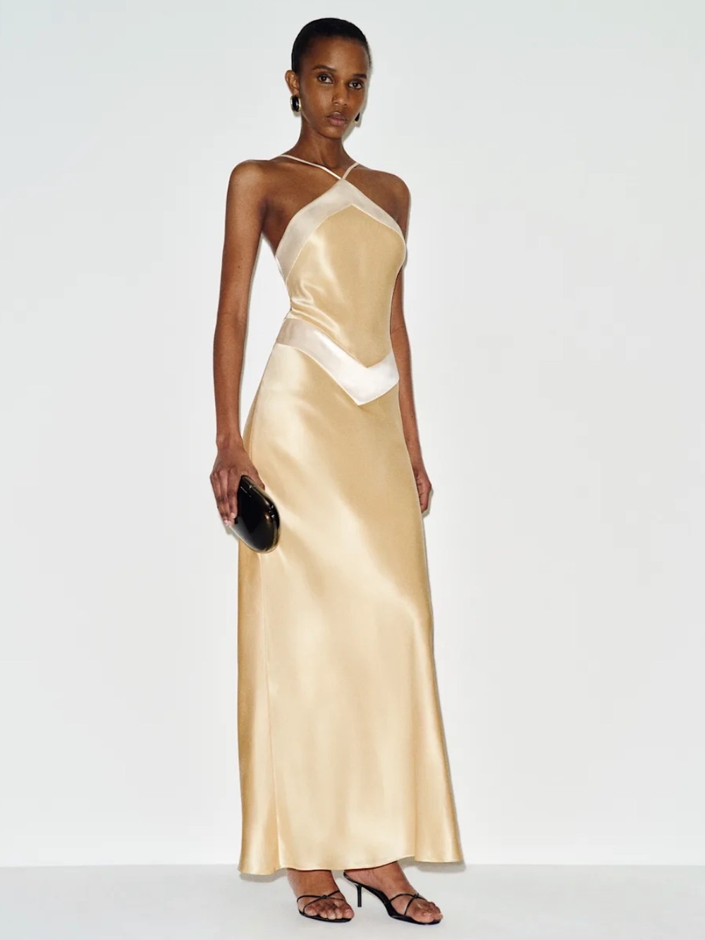Reformation Jillian Silk Dress